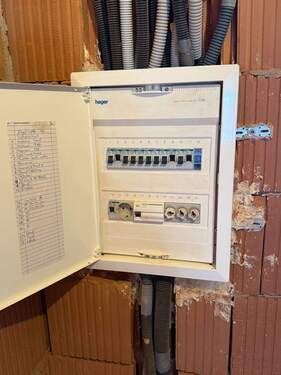Verteilerkasten in Haus 2 - 