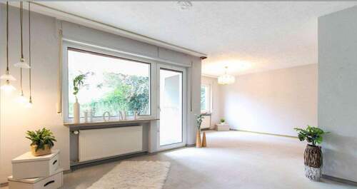 Wohnzimmer - 5 Zimmer Reihenmittelhaus zum Kaufen in Schöneck