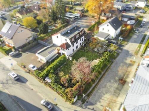 Umgebung und Draufblick - TOP! (Drohne) - 8 Zimmer Doppelhaushälfte in Falkensee