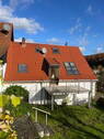 Sicht vom Garten - 4 Zimmer Terrassenwohnung in Saarbrücken