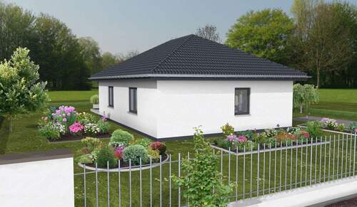 Ansicht - 3 Zimmer Bungalow zur Miete in Niepars