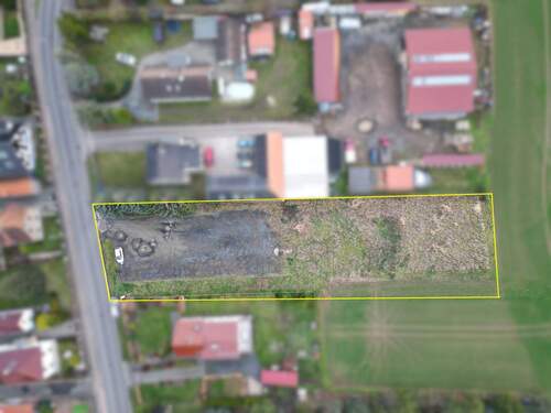 Vogelperspektive - Grundstück zum Kaufen in Naunhof