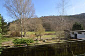 Ausblick vom Balkon, 1. Etage - 