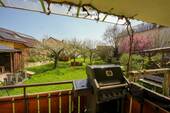 Blick Balkon in den Garten - 
