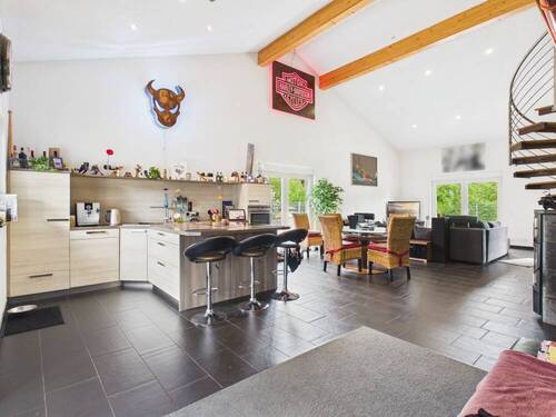 Küche-Essen-Wohnen - 2 Zimmer Bungalow zum Kaufen in Illingen / Steinertshaus