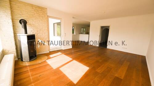 Wohnbereich mit Kaminofen - 