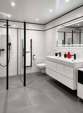 Dusche - (KI generiert) - 