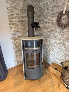 Ofen im Wohnzimmer - 