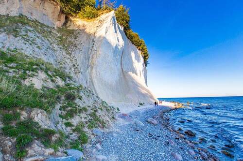 Umgebung von Sagard (Kreidefelsen in Sassnitz) - 
