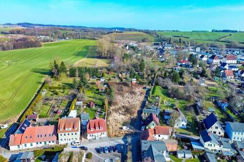Luftbildaufnahme - ungefährer Grundstücksverlauf - Grundstück in Sagard zum Kaufen