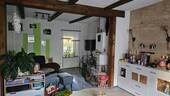 Wohnzimmer - 6 Zimmer Doppelhaushälfte zum Kaufen in Hergisdorf