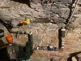 Hausanschlüsse im Kellergewölbe - 