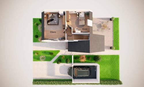 Meisenweg 6a Aufsicht OG - 