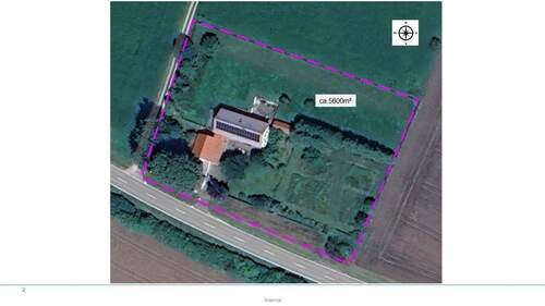 Draufsicht - 7 Zimmer Bauernhaus, Landhaus zum Kaufen in Neufraunhofen