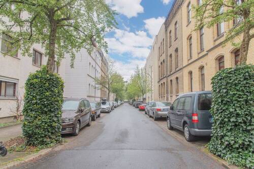 Blick in die Straße - Investieren in Braunschweigs Toplage!
