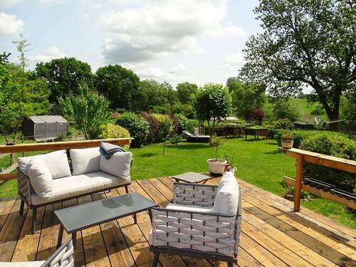 Blick von der Terrasse - 