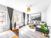 Living room - 2 Zimmer Etagenwohnung in Düsseldorf