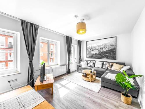 Living room - 2 Zimmer Etagenwohnung in Düsseldorf