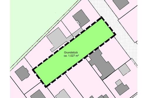 Grundstück - Skizze - Grundstück in Berlin zum Kaufen
