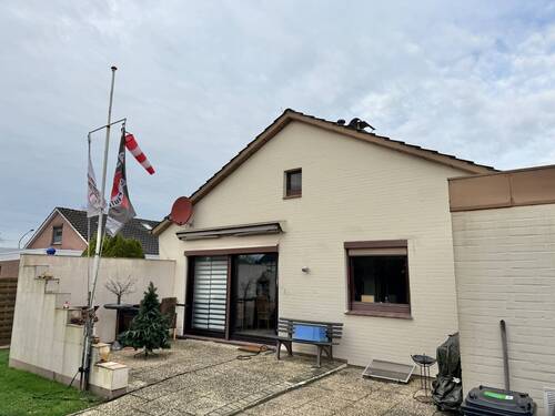 Rückansicht - 4 Zimmer Mehrfamilienhaus, Wohnhaus in Brake