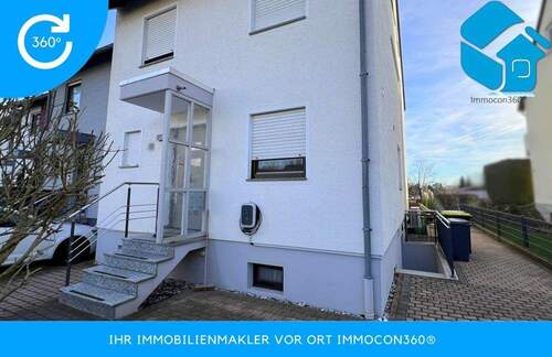 Immocon360® Ihr Immobilienmakler in Butzbach - +Provisionsfrei+ Hochwertig modernisiertes Reihen-Eckhaus in ruhiger Familienlage!