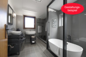 Badezimmer Gestaltungsbeispiel - 