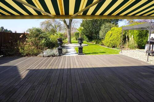 Terrasse Blick Garten - 