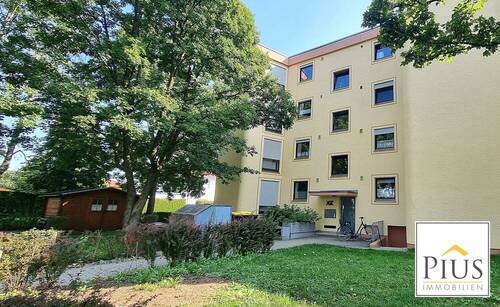 Hausansicht Nordseite_ - Keine Frage - beste Lage! Attraktive 3-Zi-Whg., ca. 79 m², mit Südbalkon und Tiefgaragen-Box!