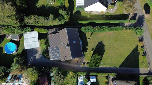 Vogelperspektive - Einfamilienhaus mit 116,00 m&sup2; in Wankendorf zum Kaufen