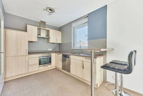 offene Küche - 1 Zimmer Doppelhaushälfte in Weilerbach