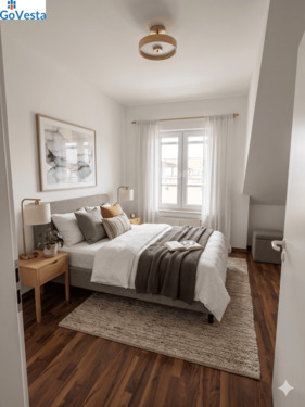 Schlafzimmer- (Einrichtungsbeispiel) - 