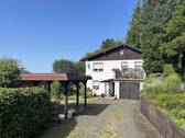 Die Zufahrt zum Haus - EFH mit Fernblick in Kleingießhübel