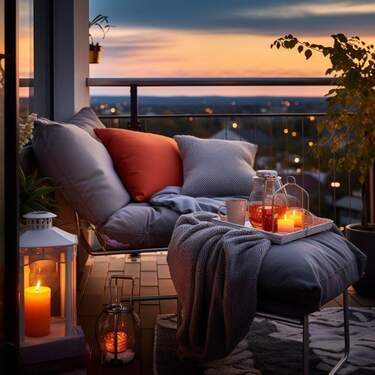 Glücksort Penthouse - WOW - Penthouse mit 3 Zimmern und sonnigem Südbalkon