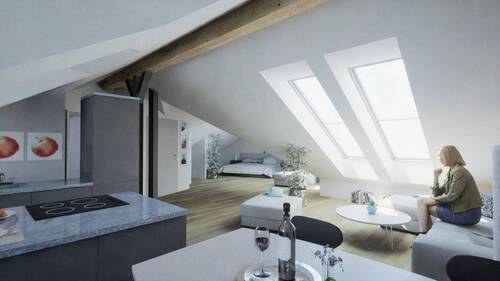 Bild 2 - 2 Zimmer Etagenwohnung zum Kaufen in Augsburg