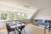 Wohnzimmer - Sofort Einziehen: Moderne 3-Zimmer Wohnung nähe Mühlenviertel