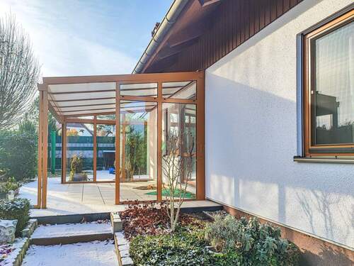 wettergeschützte Terrasse - 