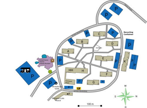 Ferienanlage Glockenberg, Wohnung Objekt HH - 