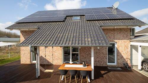 Rückansicht Terrasse - 