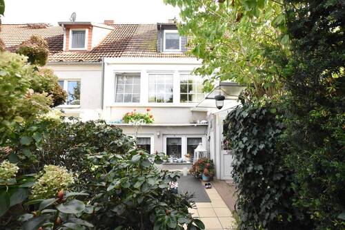 Gartenansicht des Hauses - 