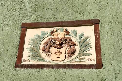 Hauswappen Baujahr1701 - 