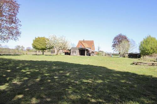 Grundstück Blick auf Haus - 