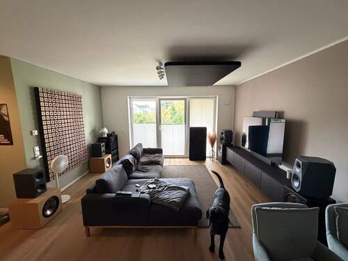 Wohnzimmer - 2 Zimmer Etagenwohnung in Hamburg