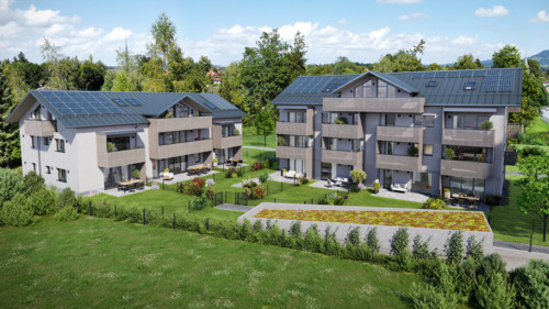 Außenansicht - 3 Zimmer Etagenwohnung zum Kaufen in Brannenburg