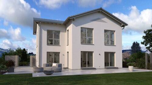 Ansicht Garten - Einfamilienhaus mit 203,80 m² in Neuhütten zum Kaufen