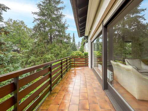 Balkon - 5 Zimmer Einfamilienhaus in Karlsruhe / Grünwettersbach