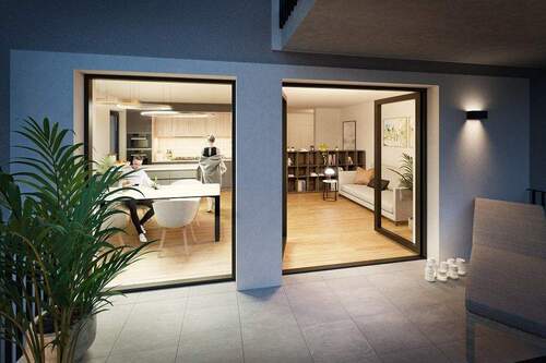 Ausschnitt Terrasse zum Wohnen - 