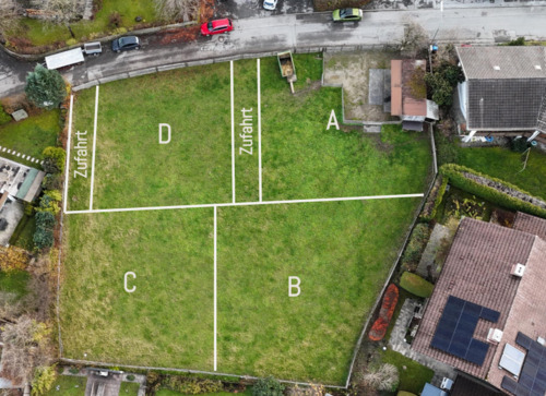 Aufteilung und Zufahrten - 