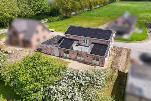 Drohne_Rückansicht_ausgeblendet - Einfamilienhaus mit 174,10 m&sup2; in Munkbrarup zum Kaufen