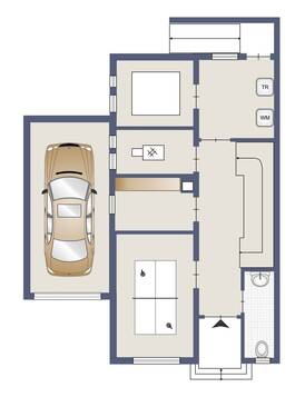 Erdgeschoss - 4 Zimmer Doppelhaushälfte in Denkendorf