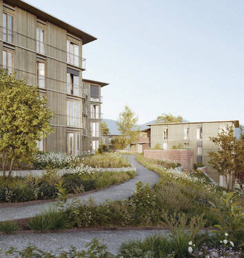 Außenansicht - 3 Zimmer Etagenwohnung zum Kaufen in Waldkirch